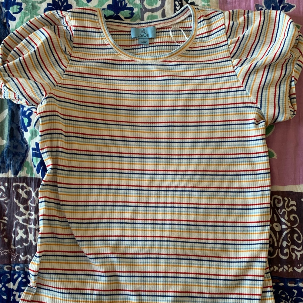 CeCe Puff sleeve top